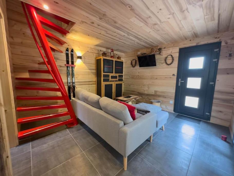 Le Refuge Perche Du Saut De La Bourrique Spa, Terrain Cloture Жерарме Экстерьер фото